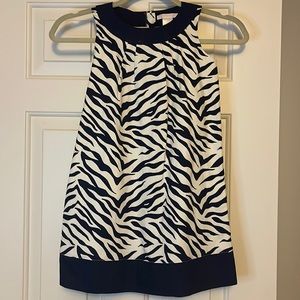Janie and Jack size 6, zebra print dress, NWT